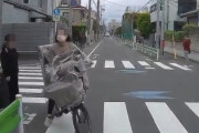 【悲報】例の逆走逆ギレママチャリの人、特定するために周辺を捜索される
