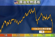【悲報】石油さん、減産してもとんでもない暴落する