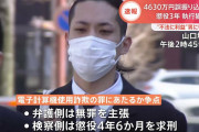 【速報】田口翔被告、懲役３年執行猶予５年❓❓