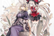 【FGO】ノ間さんのジャンヌ＆マリーとトリ子＆モルガン様！！　いいですね