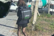 【画像】OLもUberする時代に
