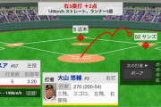 阪神・大山、勝ち越しタイムリースリーベース！！