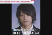 【速報】４６３０万円の田口翔くん、イメチェンしすぎて誰だかわからない姿で保釈されるｗｗｗｗｗｗｗｗｗｗｗｗｗｗｗｗｗ