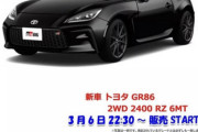 【速報】トヨタGR86半額wwwwwwwwww