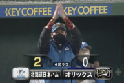 【vs.オリックス】日ハム、4回に石井のタイムリーとダブルスチールで2点先制！