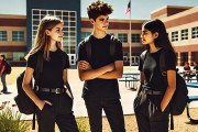 米テキサスの中学校が全身黒ずくめの服の着用を禁止、うつ病への影響を懸念