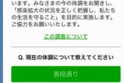 【コロナ】全国約２万7000人「発熱続く」 厚労省とＬＩＮＥ調査