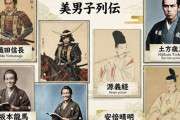 【画像】日本史上のイケメンと言えば誰？