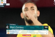 【速報/動画】男子サッカー決勝、ブラジル先制ゴールキターー！！ｗｗｗｗｗ