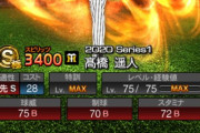 【プロスピA】やっぱ髙橋遥人って良い投手だわ