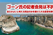 ゴーン氏の記者会見が米国で不評　　スクリーンの資料は文字が小さく読めず