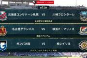 ◆Ｊ１◆31節 16時KO 札幌4-3川崎に大逆転勝利！川崎遠のく優勝、名古屋0-4横浜FM完勝で優勝前進、G大阪0-0柏