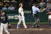 由伸打てんわ…阪神　2安打で零敗　村上援護できず、甲子園の「関西ダービー」初戦落とす