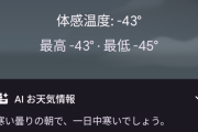 【悲報】ヤクーツクの気温、限界突破するｗｗｗｗ
