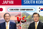 海外「日本と韓国のいろんなデータを比較してみた」