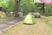 【上高地】キャンプ場で女性にけがをさせたとみられるクマを捕獲