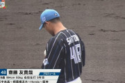 【日本ハム紅白戦】齋藤友貴哉、1球で右脚の違和感で緊急交代…