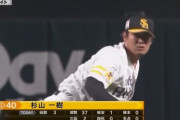 杉山一樹 3回無失点 最速タイ157キロも「見飽きました」