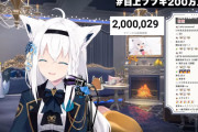 フブちゃん、Youtube登録者200万人達成おめでとう！！
