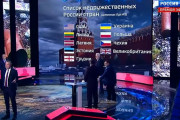 【画像】ロシアの国営テレビさん、非友好国を堂々と公開してしまうｗｗｗｗ