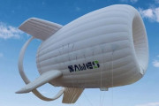 世界初、空に浮かぶ飛行船による風力発電が登場