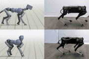 グーグル、本物の犬の動きをロボット犬に教え込む