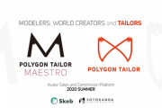 アバターの販売とコミッションが行える2つの新サービス「POLYGON TAILOR」が開始
