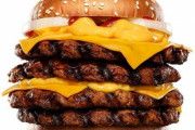 バーガーキングが「超ワンパウンドビーフ チーズバーガー」を期間限定で販売！総カロリーは1498kcal