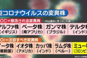 【悲報】新型コロナの「イータ株」、昨年12月以降国内で18件確認　厚労省