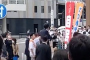 【奈良】安倍元首相が撃たれる瞬間の映像が公開される。