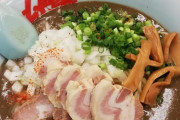 【画像】山岡家のドロドロの煮干ラーメン ＆ 山岡家に来たンゴｗｗｗ
