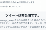 【回答求む】引退した渡辺麻友のTwitterアカウント(@karaage_mayu)が復活して鍵アカウントになってるのだが？