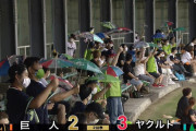 巨人vsヤクルトの首位攻防戦、2回表までにホームラン4本！ 長良川球場狭すぎるｗｗｗｗｗ