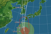 【韓国気象庁】「台風１０号、東に経路変更…韓半島を貫通しない」