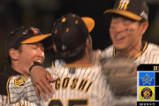 阪神、開幕10試合目でやっと初勝利！ サトテル1号＆西完封で連敗止める