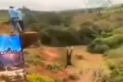 【動画】殺人バンジージャンプのモザ無し版が公開される。
