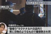 警察「マクドナルド刺殺事件、多分通り魔だけど情報ないから付近のドラレコの映像くれ」