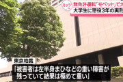 モペットで飲酒運転轢き逃げをした大学生、たったの懲役3年で済んでしまう…被害者は半身マヒ