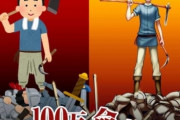 【今期アニメ残留率】アニメ『100万の命の上に俺は立っている』1話⇒2話でめっちゃ切られてしまう