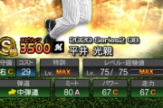 【プロスピA】平井光親←元首位打者なのに印象薄すぎるやろ