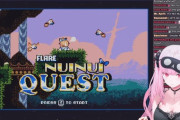 【ホロEN】カリオペのやってるファンメイドゲームクオリティ高いな、すげー『FLARE NUINUI QUEST』他