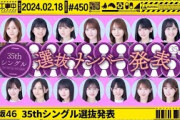【乃木坂46】35thシングル選抜発表を一緒に見届けよう！【乃木坂工事中】