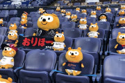 【悲報】ヤクルトの無観客試合応援ボード、なんか怖い