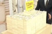 【画像あり】宝くじを7350万円分買った医学生、2億2190万円の大当たり