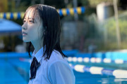 【日向坂46】正源司陽子、制服姿で衝撃のプール入水カット『TRIANGLE magazine』オフショット大量解禁へ