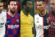 【海外サッカー】サッカー界から5人！　米発表「史上最高のアスリートランキング50」…1位の英雄は？