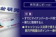 公明党「マイナンバーカード持ってる人だけに数万円給付するわ」