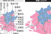 大阪府、北と南に分裂しそう