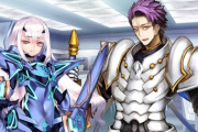【FGO】メリュジーヌとランスロット！！　メリュジーヌの怪訝な表情草
