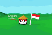【インドネシア】スンダランド【ポーランドボール】